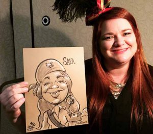 Birthday Party Caricature Artists