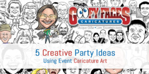 5 Creative Party Ideas Using Event Caricature Art