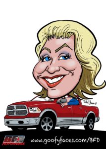 caricature - Live