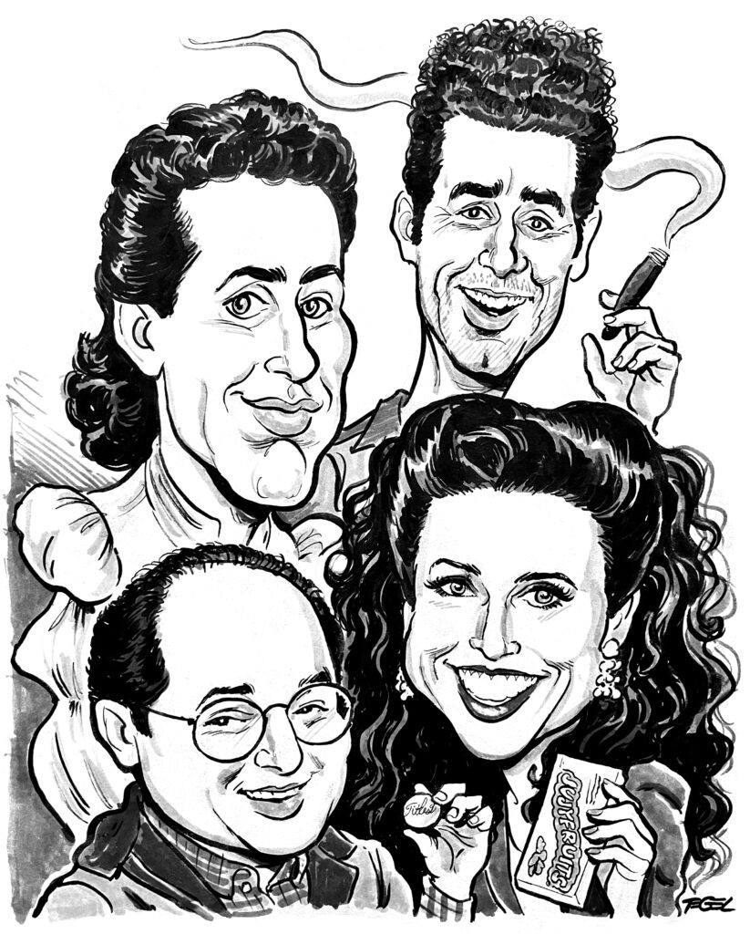 seinfeld-goofy-faces-caricature-artists