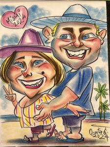 Traditional caricature color