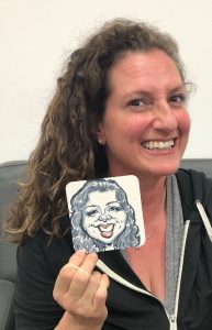 Ian Coaster Caricature